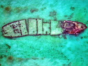 سایت غواصی کشتی خرما ازسایت های غواصی جزیره کیش