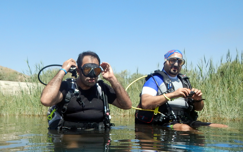 غواصی در تهران و برگزاری تور غواصی در دریاچه