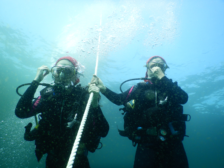 غواصی بانوان،Women's diving 